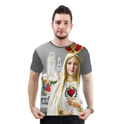 Camiseta-N.Sª Fátima.GCA813 - GCA813 - Face de Cristo | Moda Cristã
