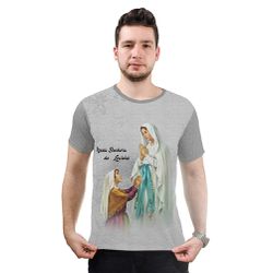 Camiseta-N.Sª Lourdes.GCA825 - GCA825 - Face de Cristo | Moda Cristã