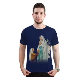 Camiseta-N.Sª Lourdes.GCA827 - GCA827 - Face de Cristo | Moda Cristã