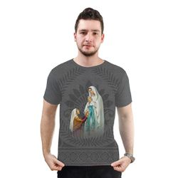Camiseta-N.Sª Lourdes.GCA829 - GCA829 - Face de Cristo | Moda Cristã