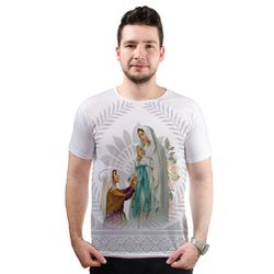 Camiseta-N.Sª Lourdes.GCA830 - GCA830 - Face de Cristo | Moda Cristã