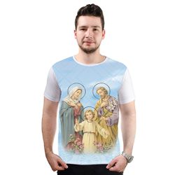 Camiseta-Sagrada Família.GCA623 - GCA623 - Face de Cristo | Moda Cristã