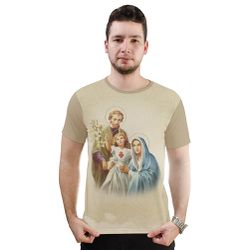 Camiseta-Sagrada Família.GCA643 - GCA643 - Face de Cristo | Moda Cristã