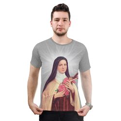 Camiseta-Santa Terezinha.GCA612 - GCA612 - Face de Cristo | Moda Cristã