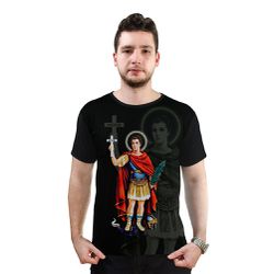 Camiseta-Santo Expedito.GCA777 - GCA777 - Face de Cristo | Moda Cristã