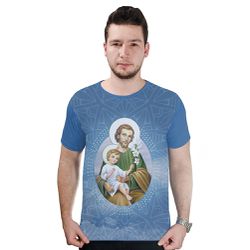 Camiseta-São José.GCA642 - GCA642 - Face de Cristo | Moda Cristã