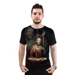 Camiseta-São Judas tadeu.GCA819 - GCA819 - Face de Cristo | Moda Cristã