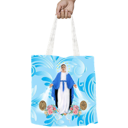 Bolsa Nossa Senhora das Graças - BOL4009 - Face de Cristo | Moda Cristã