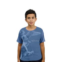 Camiseta Juvenil-São Miguel .GCJ667 - GCJ667 - Face de Cristo | Moda Cristã