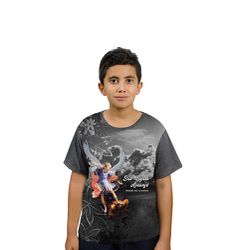 Camiseta Juvenil-São Miguel .GCJ639 - GCJ639 - Face de Cristo | Moda Cristã