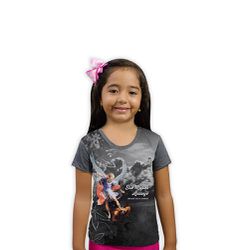 Camiseta Infantil-São Miguel Arcanjo.GCI639 - GCI639 - Face de Cristo | Moda Cristã