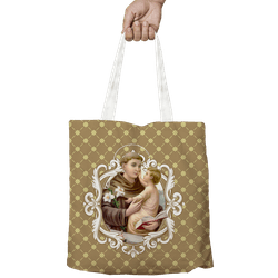 Bolsa Santo Antonio. BOL4022 - BOL4022 - Face de Cristo | Moda Cristã