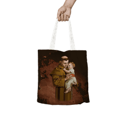 Bolsa Santo Antonio. BOL967 - BOL967 - Face de Cristo | Moda Cristã
