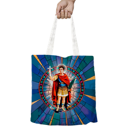 Bolsa Santo Expedito. BOL382 - BOL382 - Face de Cristo | Moda Cristã