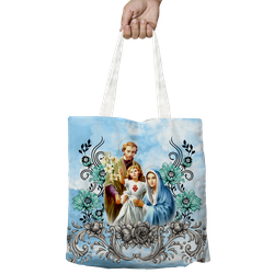Bolsa Sagrada Familia. BOL123 - BOL123 - Face de Cristo | Moda Cristã