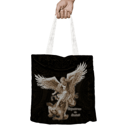 Bolsa São Miguel. BOL1307 - BOL1307 - Face de Cristo | Moda Cristã