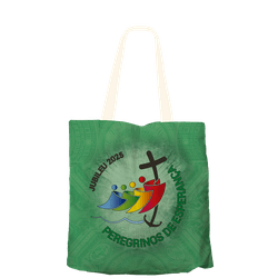 Bolsa Jubileu 2025 Verde. BOL1458 - BOL1458 - Face de Cristo | Moda Cristã
