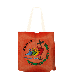 Bolsa Jubileu 2025 Vermelha. BOL1457 - BOL1457 - Face de Cristo | Moda Cristã