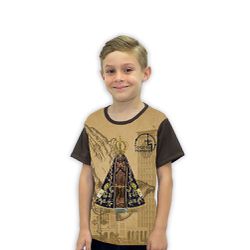 Camiseta Infantil-Terço Dos Homens NSA.GCI700 - GCI700 - Face de Cristo | Moda Cristã