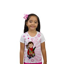 Camiseta Infantil- Anjo Da Guarda Ponte.GCI1141 - GCI1141 - Face de Cristo | Moda Cristã