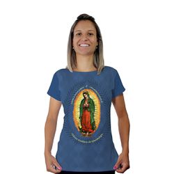 Baby Look-N.Sª Guadalupe.BLA066 - BLA066 - Face de Cristo | Moda Cristã