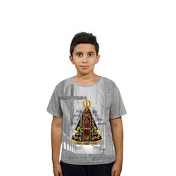 Camiseta Juvenil-N.Sª Aparecida.GCJ624 - GCJ624 - Face de Cristo | Moda Cristã