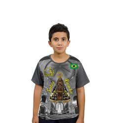 Camiseta Juvenil-Terço Dos Homens Nsa.GCJ796 - GCJ796 - Face de Cristo | Moda Cristã