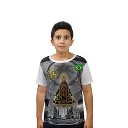 Camiseta Juvenil-Terço Dos Homens Nsa.GCJ802 - GCJ802 - Face de Cristo | Moda Cristã