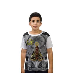 Camiseta Juvenil-Terço Dos Homens Nsa.GCJ806 - GCJ806 - Face de Cristo | Moda Cristã