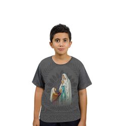 Camiseta Juvenil-N.Sª De Lourdes.GCJ829 - GCJ829 - Face de Cristo | Moda Cristã
