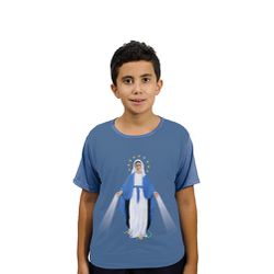 Camiseta Juvenil-N.Sª Das Graças.GCJ780 - GCJ780 - Face de Cristo | Moda Cristã