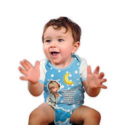 Body Bebe-Anjo Joelho.BMC1110 - BMC1110 - Face de Cristo | Moda Cristã