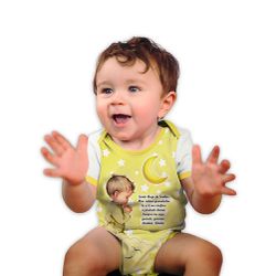 Body Bebe-Anjo Joelho.BMC1112 - BMC1112 - Face de Cristo | Moda Cristã