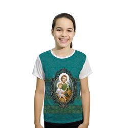 Camiseta Juvenil-São José.GCJ168 - GCJ168 - Face de Cristo | Moda Cristã
