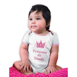 Body Bebe-Princesa Da Dinda Dinda.BMC1168 - BMC1168 - Face de Cristo | Moda Cristã