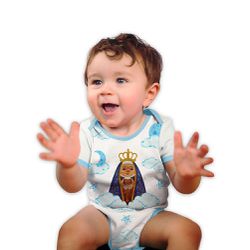 Body Bebe-N.Sª Aparecida.BMC1131 - BMC1131 - Face de Cristo | Moda Cristã