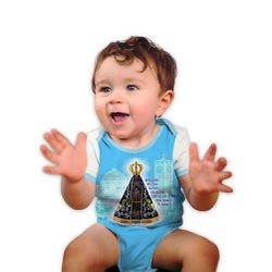 Body Bebe-N.Sª Aparecida.BMC1209 - BMC1209 - Face de Cristo | Moda Cristã