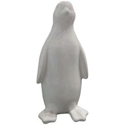 DECOR CERAMICA PENGUIN BR PEROLADO 9,5X9X20CM - Fechacom