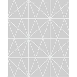 PAPEL DE PAREDE GEOMETRICO 0,53X10MT - Fechacom