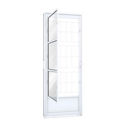 PORTA GIRO DIR. BR C/POST GDE QUAD VIDRO BOREAL 21... - Fechacom