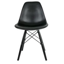 CADEIRA EAMES PP PRETO DSW-INJ - Fechacom