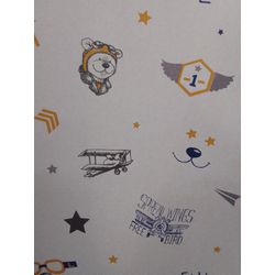 PAPEL DE PAREDE FOFURA BABY FF4031 URSINHO VIAJANT - Fechacom