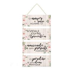 JOGO PLACAS CORDA C/4 AMOR - Fechacom