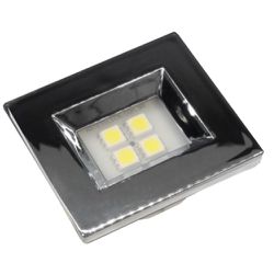 LUMINARIA PONTUAL RETAN 4 SUPER LED 6000K CR - Fechacom