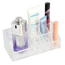 ORGANIZADOR P/ MAQUIAGENS E COSMETICOS 9,4X17,3X6,... - Fechacom