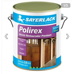 VERNIZ POLIREX 3,6LT MOGNO SB.2315.2245GL - Fechacom