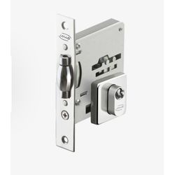 FECHADURA AUX C/ ROL INOX 2791 PADO - Fechacom