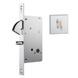 FECHADURA WC RQ1 P/PORTA CORRER 950 INOX STAM - Fechacom