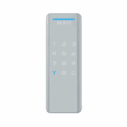 FECHADURA DIGITAL SOBREPOR ESF-DS1100V PRATA - Fechacom