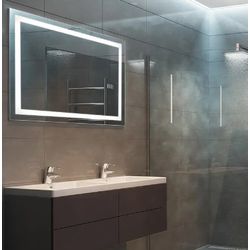 ESPELHO LED 80X60CM TOUCH NARCISSUS - Fechacom